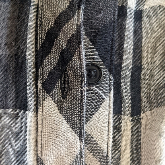 Rails black and white plaid button-down - Picture 5 of 5